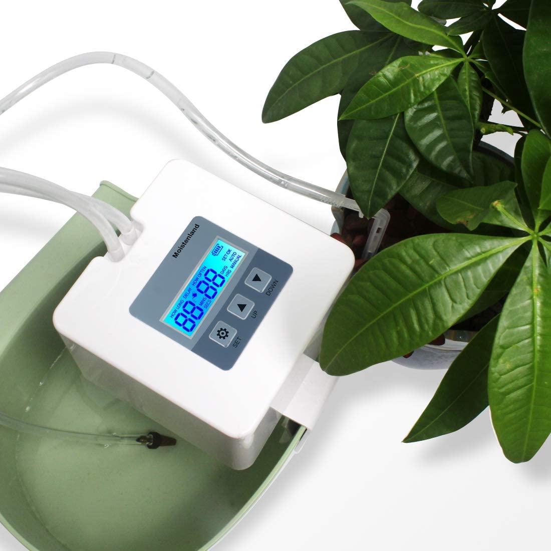 5X Automatic Self-Watering Plant Water Drip Irrigation Device Tool E7P8 